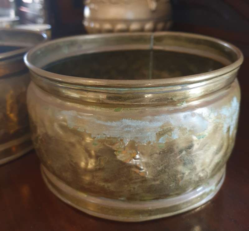 SET OF Brass planters