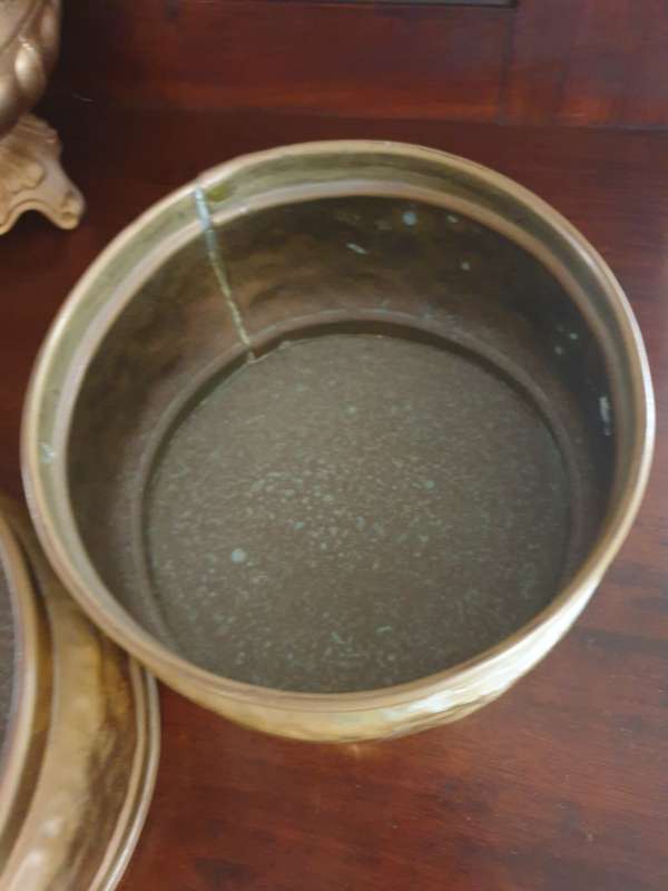 SET OF Brass planters