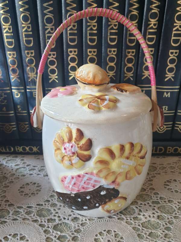 1950`s COOKIE JAR | FULLY PRE-LOVED | JAPAN MADE |