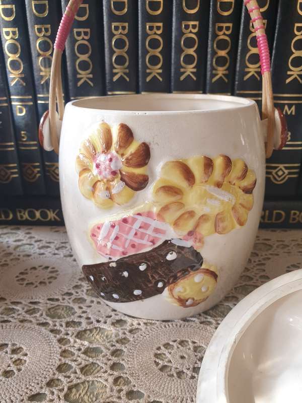 1950`s COOKIE JAR | FULLY PRE-LOVED | JAPAN MADE |