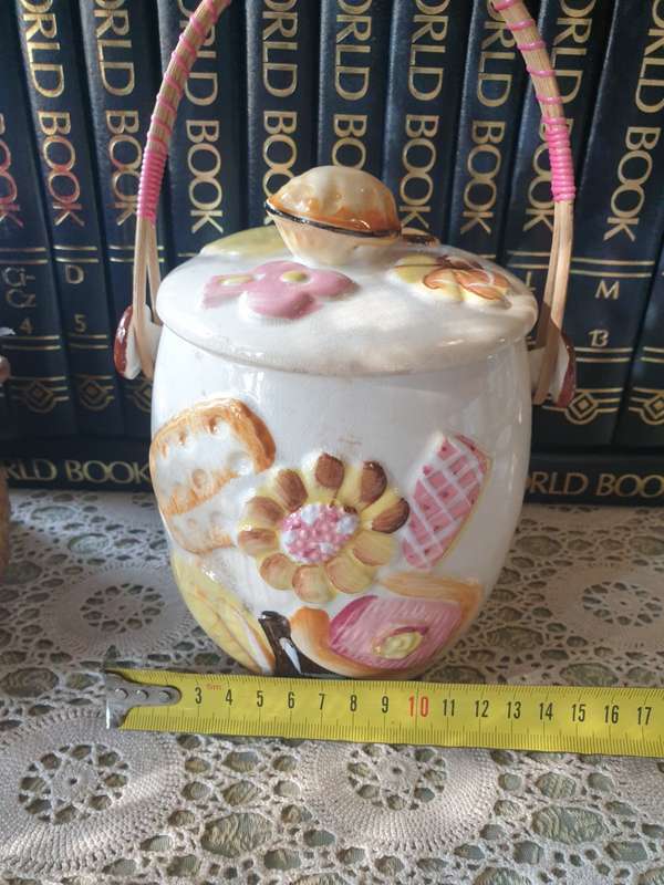 1950`s COOKIE JAR | FULLY PRE-LOVED | JAPAN MADE |