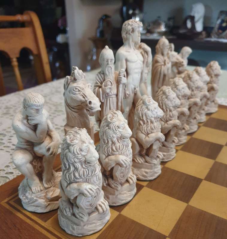 Ancient Greeks Chess Set