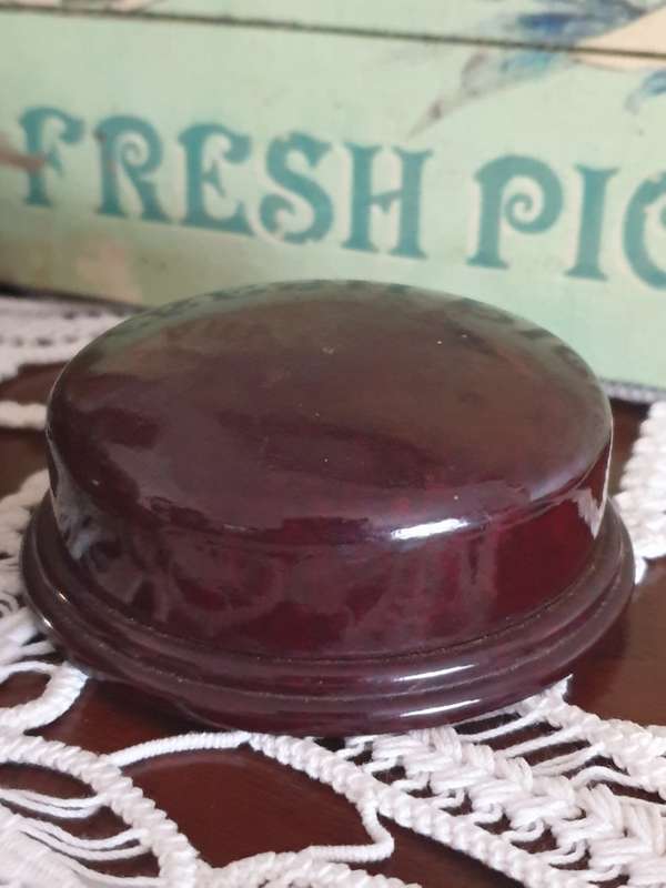 Vintage Bakelite box typewriter ribbon | 8 X 3 CM |