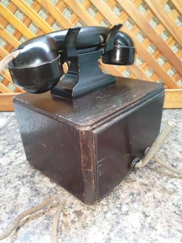 Vintage 1940's Dictograph Telephone Intercom Substation Phone 6 Keys Rare