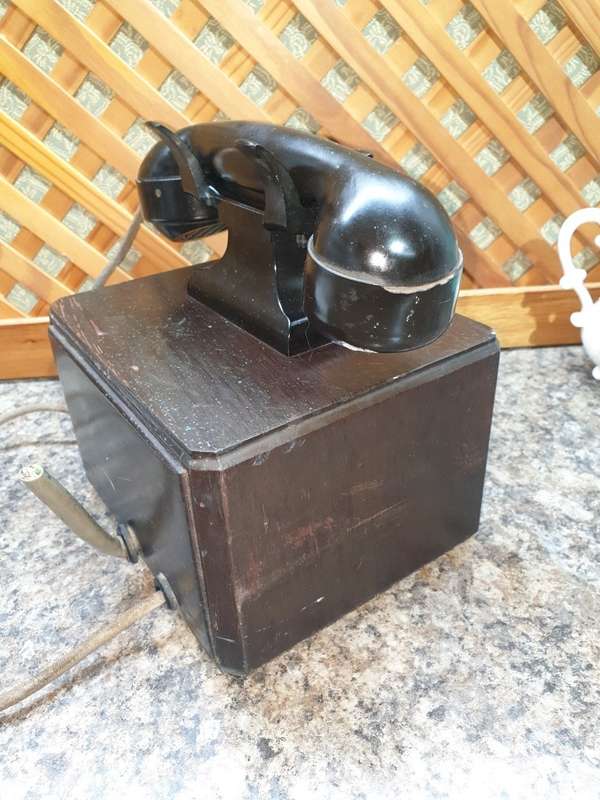 Vintage 1940's Dictograph Telephone Intercom Substation Phone 6 Keys Rare