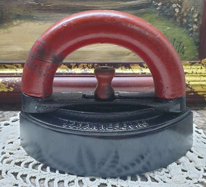 Antique Sad Iron with Detachable Handle