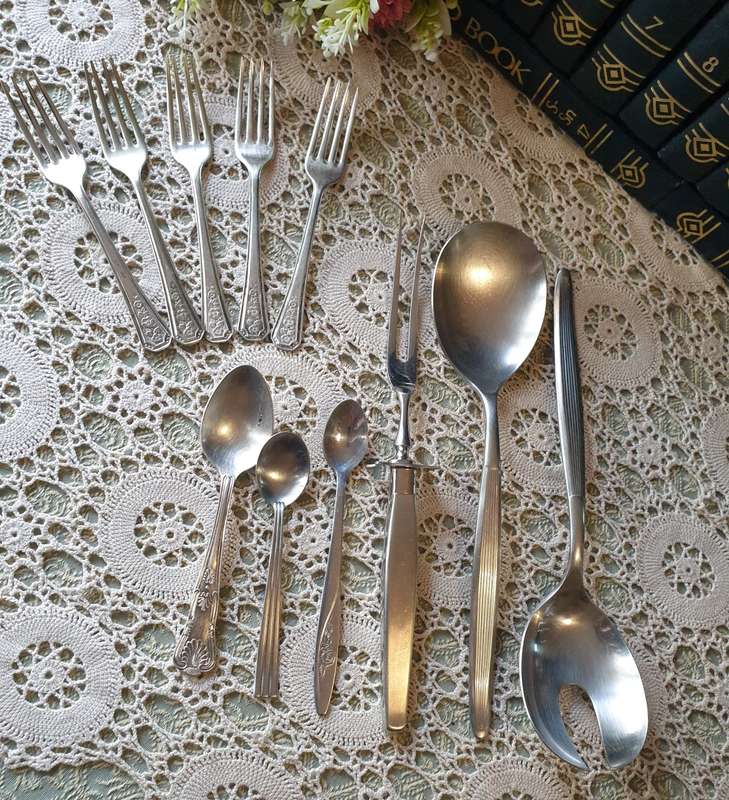 Plated Cake Forks etc