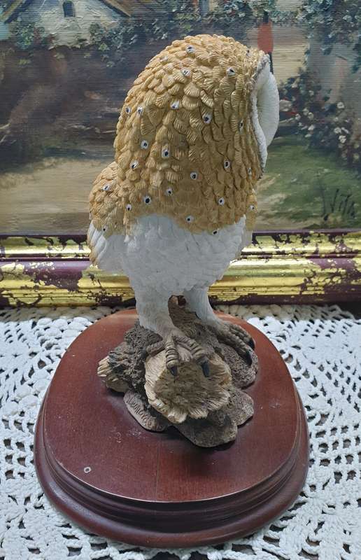 Leonardo Collection Large Barn Owl Ornament Figurine