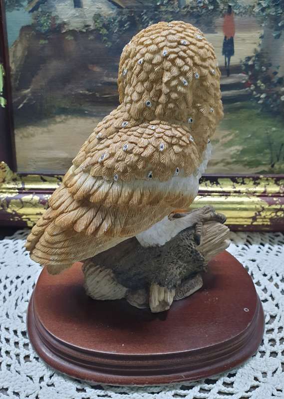 Leonardo Collection Large Barn Owl Ornament Figurine