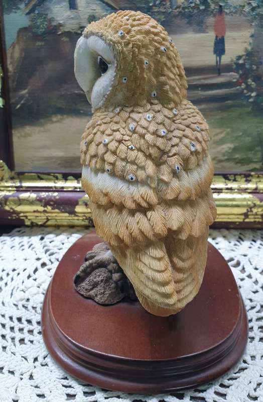 Leonardo Collection Large Barn Owl Ornament Figurine