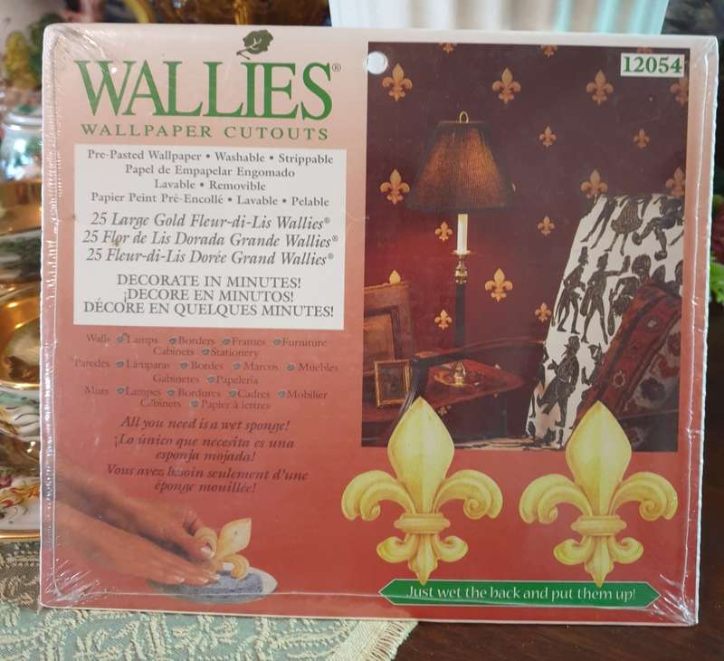 Wallies Wallpaper Cutouts  | PRINTED IN THE  USA |