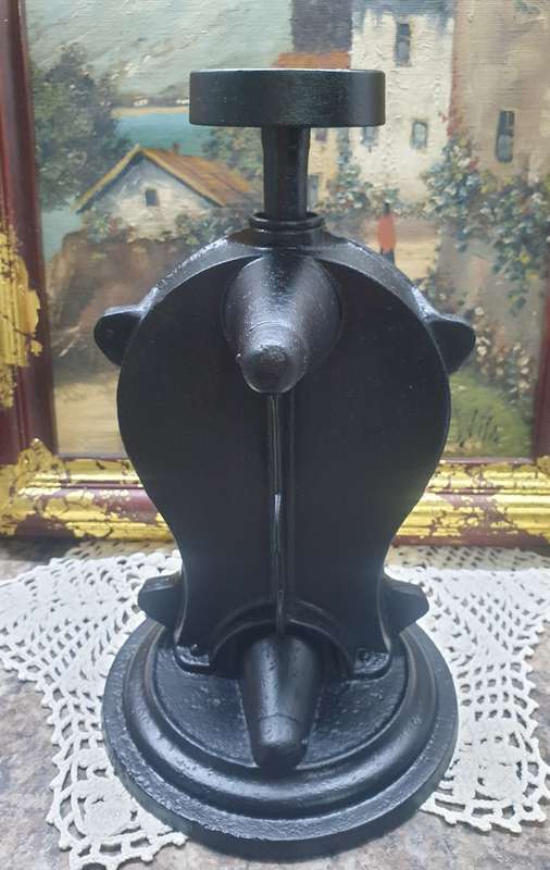 VINTAGE SALTER FAMILY SCALES | CAST IRON | BRASS |  NO BOWL |