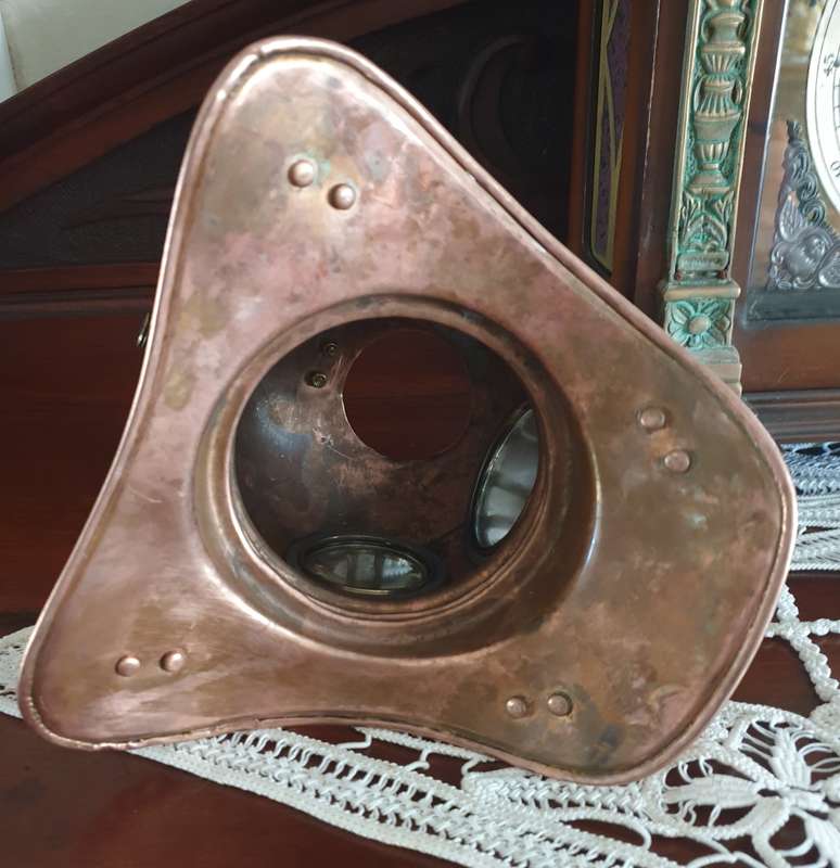 COPPER AND BRASS DIVING HELMET | DISPLAY | ORNAMENT | DECOR | Nautical Divers helmet |