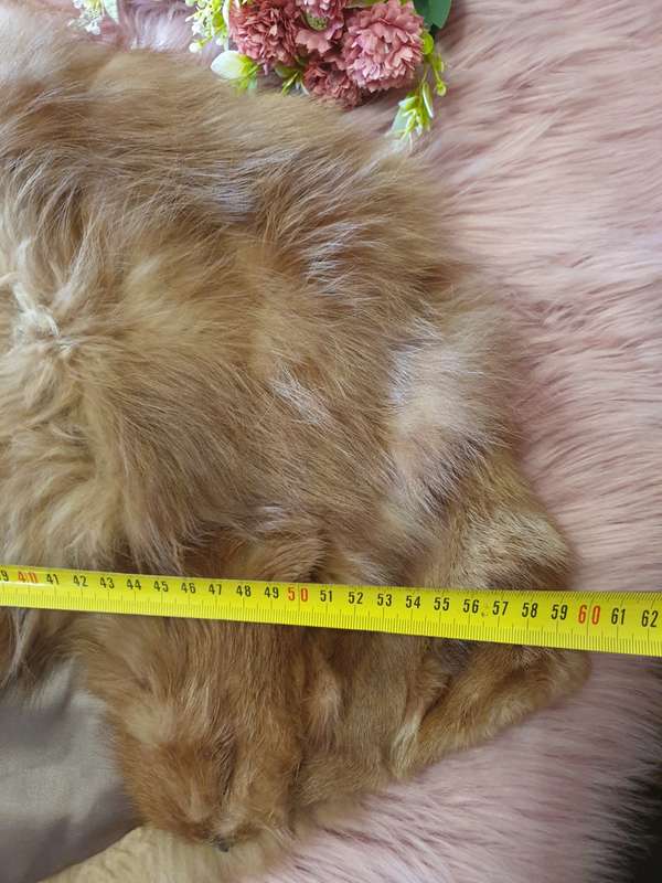 REAL VINTAGE  FUR SHOULDER CAPE