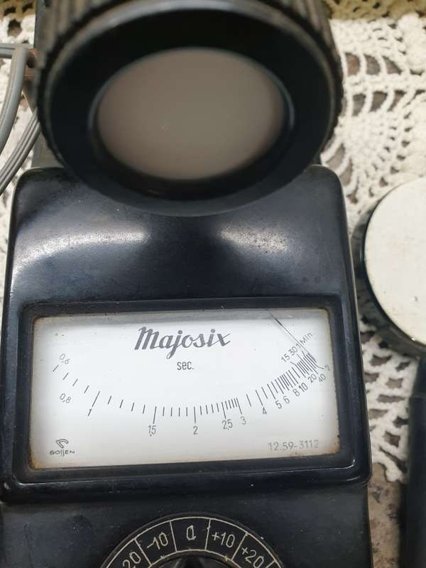 "Vintage" Gossen MAJOSIX LUXMETER LIGHT METER BAKELITE