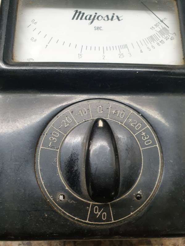 "Vintage" Gossen MAJOSIX LUXMETER LIGHT METER BAKELITE