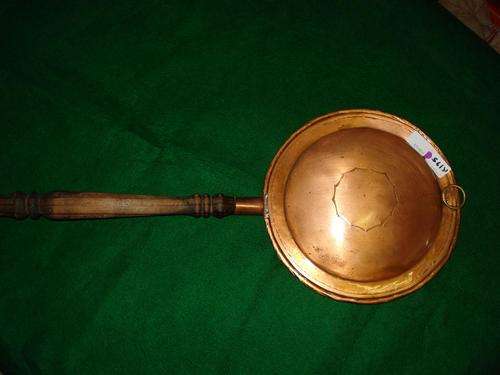 Copper Victorian Antique Bedwarmer