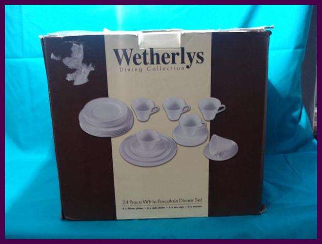 24 Pc Wetherlys Dining Collection