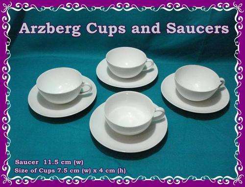 Arzberg Cups and Saucers