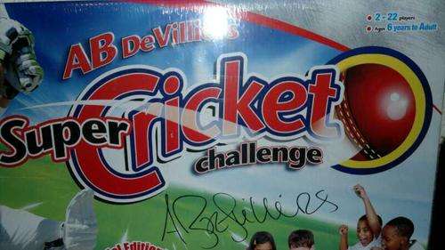 **AB De Villiers Cricket Set Courier to your door(Major City Centers Only R40)