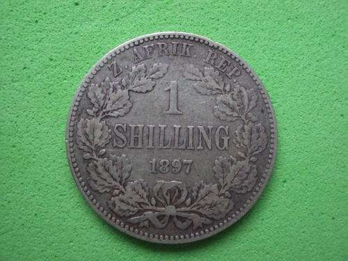 1897 ZAR One Shilling