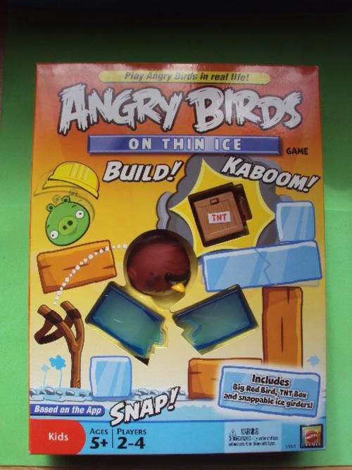 Angry Birds "On thin ice"