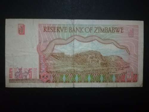 Five Dollars Zimbabwe