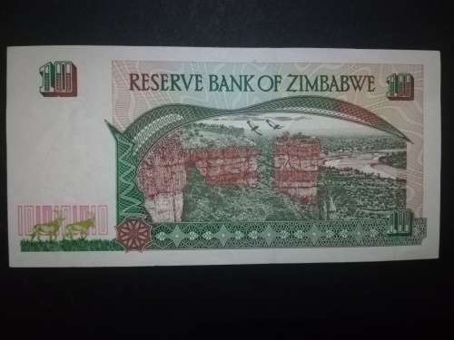 Ten Dollars Zimbabwe
