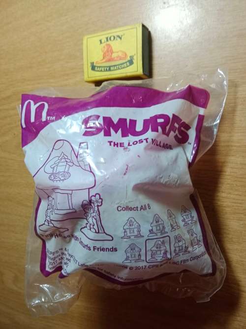 Mcdonalds 2017 Smurfs The Lost Village Light Purple House