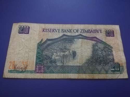 Twenty Dollars Zimbabwe