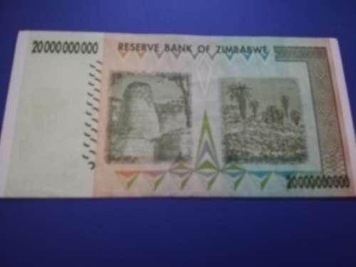 Twenty Billion Dollars Zimbabwe
