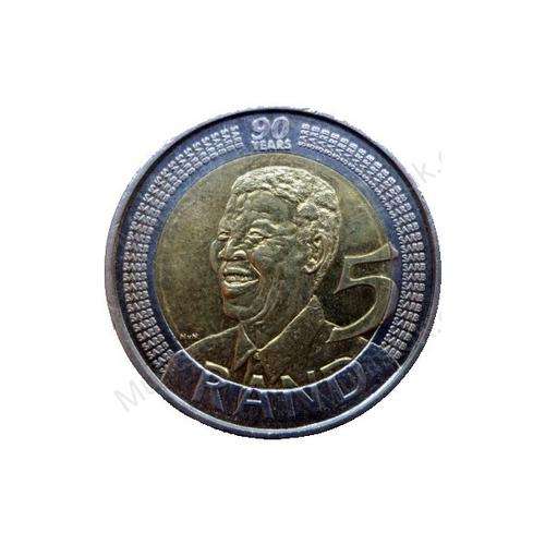 2008 Mandela R5 coins -6 available(bid per coin)