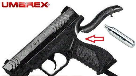 Umarex C02 gas gun + FREE METAL BULLETS+ FREE GAS #No license required
