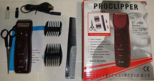 RECHARGABLE ELECTRIC HAIR TRIMMER- HAIRCUT MACHINE KIT