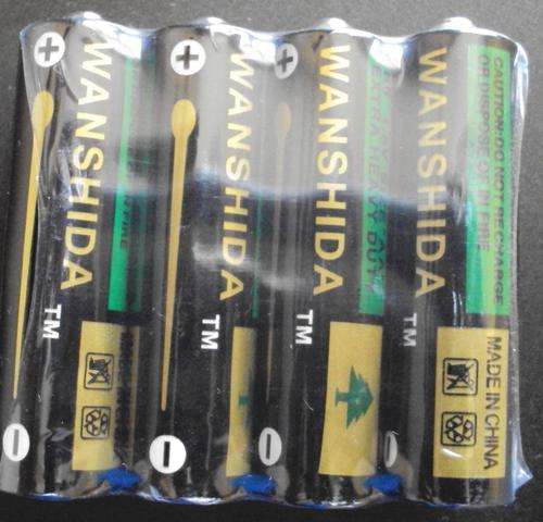 100 ON AUCTION!! Extra Heavy Duty 1.5v AA battery- Pack of 4 AA batteries