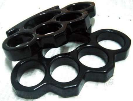 Heavy Duty Black Knuckle Duster