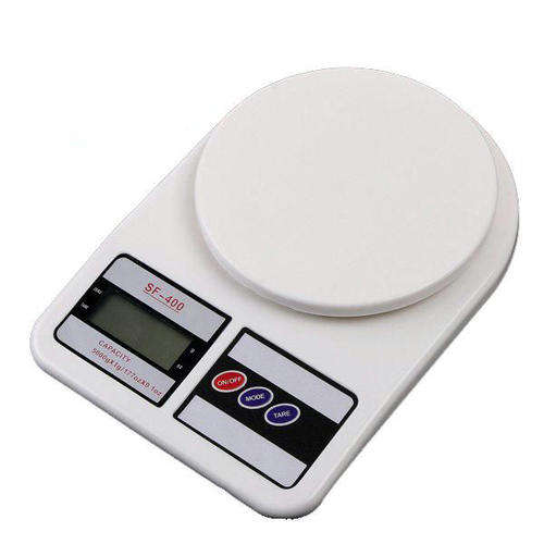 7KG PORTABLE ELECTRONIC KITCHEN SCALE (1g increments)