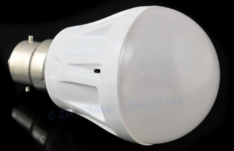 LED LIGHT BULBS: 7W 220V BAYONET CAP- BC