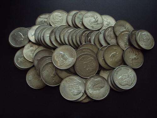 43 x 80% SILVER BULLION R1 coins- bid or buy per coin