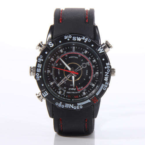 8GB Waterproof Spy Watch DVR Support Night Vision Camera