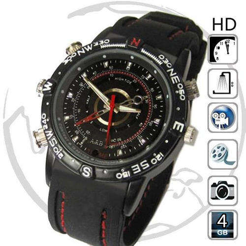 4GB Spy Watch HP/DVR Video Hidden Camera Camcorder