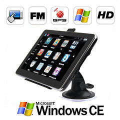 7 Inch GPS,Car Navigation with IGO South Africa map ,Built-in 4GB