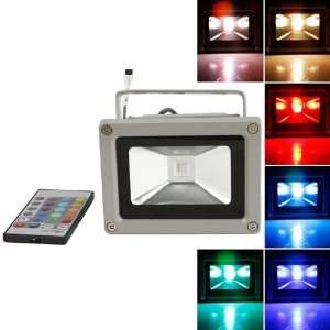 10W RGB colour changing LED WATERPROOF Remote Control FLOODLIGHT