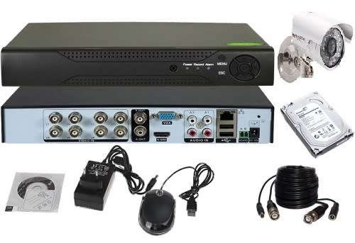 1 cctv camera recording system DIY kit  (hard drive included)