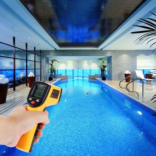 New Non-contact Digital LCD Electronic Temperature Thermometer