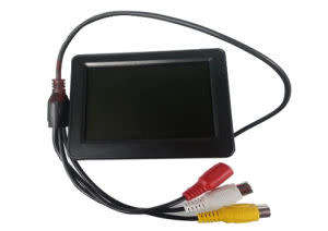 New 12v 3.5" Mini LED Desktop AV CCTV Monitor