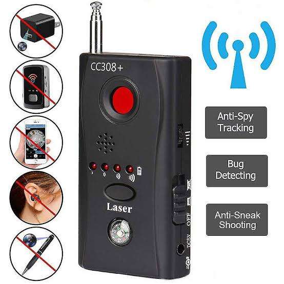CC308+ Multi-Detector Full-Range All-Round Detector for Hidden Mini Camera / IP Lens/ GMS / RF Si..