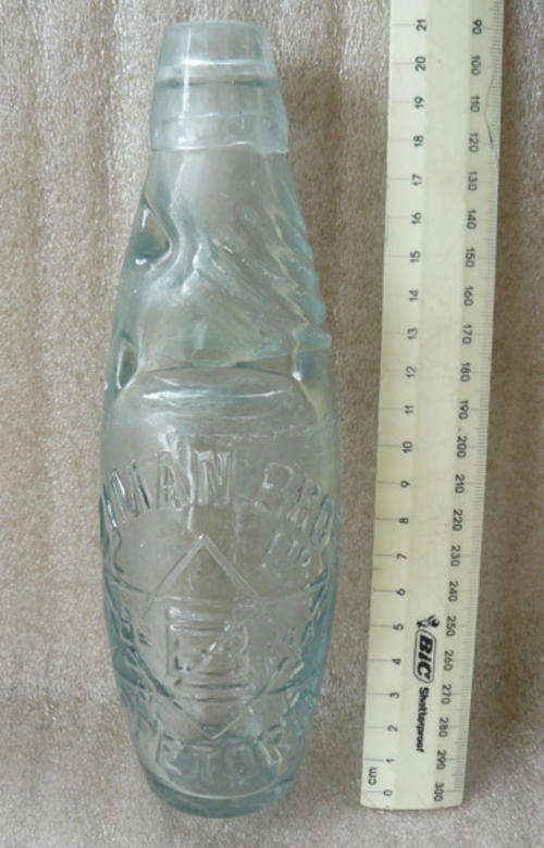 6oz Codd Bottle for Ziman Bros Ltd of Pretoria