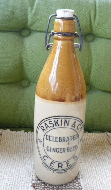 Ginger Beer Bottle for Raskin & Co