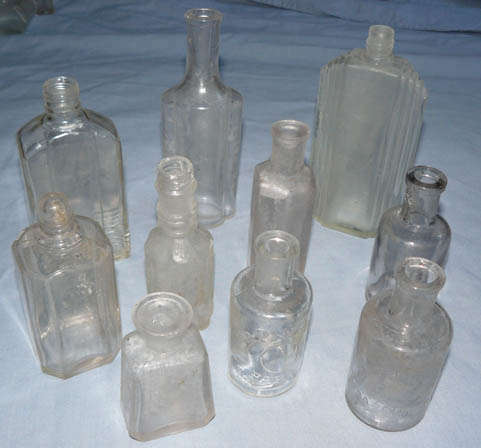 A Group of Old Perfume Bottles